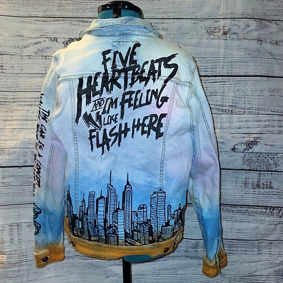 8ighth Dstrkt jean jacket-small - Picture 4 of 4